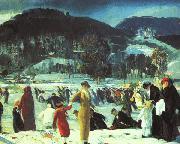 Bellows, George Love of Winter Spain oil painting artist